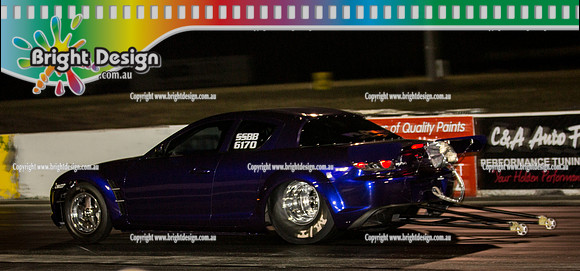 Fast Friday Street Meet Drag Racing @ Calder Park Raceway FRI 9 Oct 2015  (31213)  SSBB 6170 PRORX8