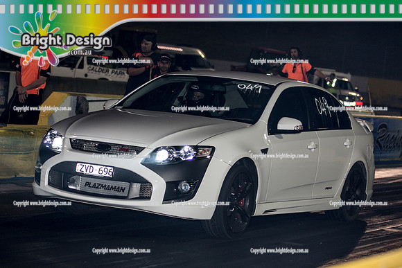 Fast Friday Street Meet Drag Racing @ Calder Park Raceway FRI 9 Oct 2015  (31238)  ZVD696