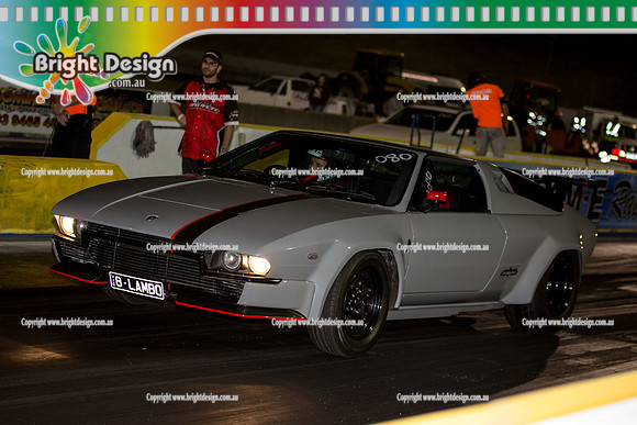 Fast Friday Street Meet Drag Racing @ Calder Park Raceway FRI 9 Oct 2015  (31205)  8LAMBO