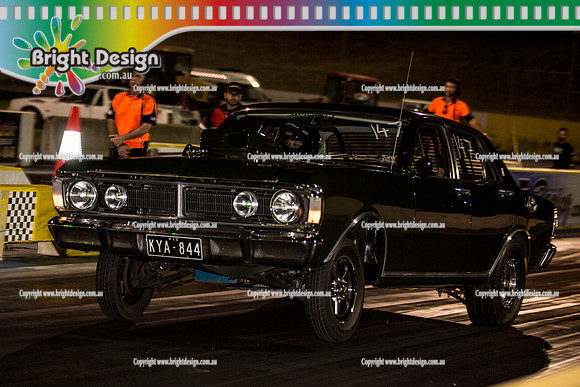 Fast Friday Street Meet Drag Racing @ Calder Park Raceway FRI 9 Oct 2015  (31194)  KYA844 KENNY ADDICTED PERFORMANCE