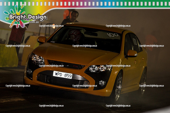 Fast Friday Street Meet Drag Racing @ Calder Park Raceway FRI 9 Oct 2015  (31160)  100  WPD859