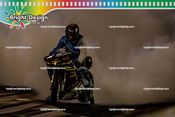 Fast Friday Street Meet Drag Racing @ Calder Park Raceway FRI 9 Oct 2015  (31118)  BIKE 135