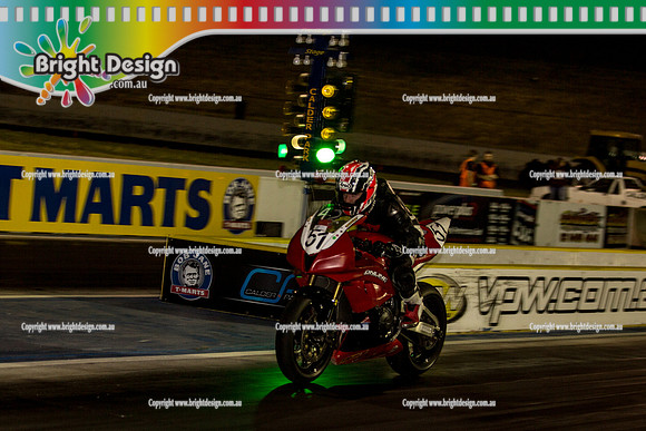 Fast Friday Street Meet Drag Racing @ Calder Park Raceway FRI 9 Oct 2015  (31123)  BIKE 51