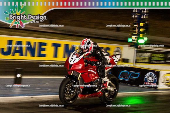 Fast Friday Street Meet Drag Racing @ Calder Park Raceway FRI 9 Oct 2015  (31124)  BIKE 51