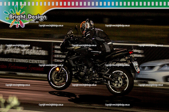 Fast Friday Street Meet Drag Racing @ Calder Park Raceway FRI 9 Oct 2015  (31115)  BIKE
