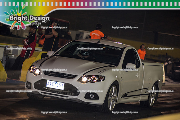 Fast Friday Street Meet Drag Racing @ Calder Park Raceway FRI 9 Oct 2015  (31107)  XAC351  200