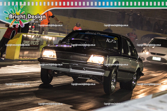 Fast Friday Street Meet Drag Racing @ Calder Park Raceway FRI 9 Oct 2015  (31104)  165  ARMED & DANGEROUS