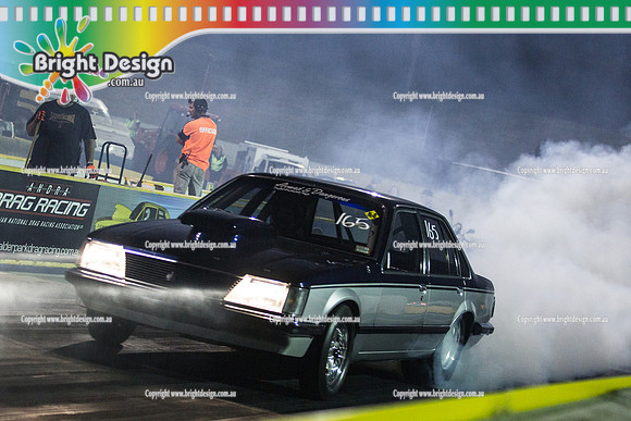 Fast Friday Street Meet Drag Racing @ Calder Park Raceway FRI 9 Oct 2015  (31103)  165  ARMED & DANGEROUS