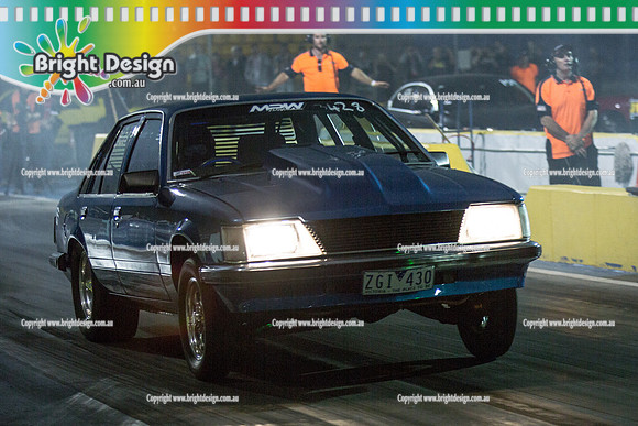Fast Friday Street Meet Drag Racing @ Calder Park Raceway FRI 9 Oct 2015  (31074)  ZGI430 MPW PEROMANCE LUKE FOLEY