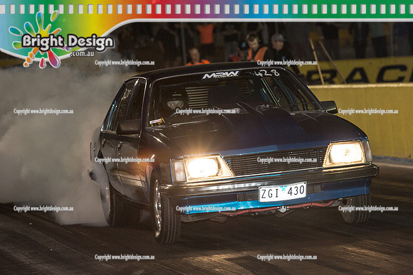 Fast Friday Street Meet Drag Racing @ Calder Park Raceway FRI 9 Oct 2015  (31068)  ZGI430 MPW PEROMANCE LUKE FOLEY
