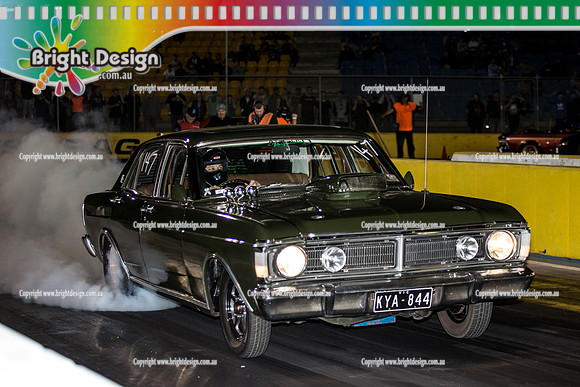 Fast Friday Street Meet Drag Racing @ Calder Park Raceway FRI 9 Oct 2015  (31062)  KYA844 ADDICTED PERFOAMCE