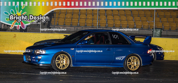 Fast Friday Street Meet Drag Racing @ Calder Park Raceway  FRI 18 Sept 2015  (31591)  101 WRX