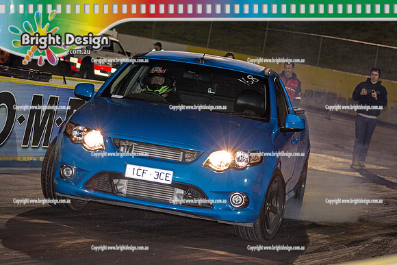 Fast Friday Street Meet Drag Racing @ Calder Park Raceway  FRI 18 Sept 2015  (31717)  1CF3CE