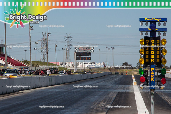 Test n Tune @ Calder Park Raceway RETURNS to Melbourne  SUN 13 Sept 2015  (30301)  MONIQUE AMBRUOSI JUNIOR DRAGSTER AJD 2896