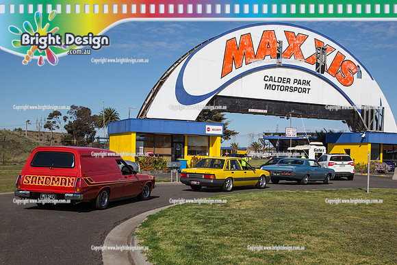 Test n Tune @ Calder Park Raceway RETURNS to Melbourne  SUN 13 Sept 2015  (30083)  ENTRANCE  IMP68  MELSHZ  53560H