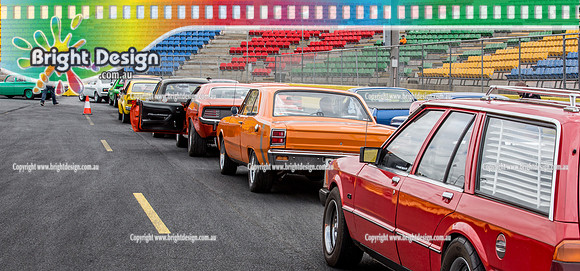 SMDC2 Street Machine Drag Challange 2 Day 1 @ Calder Park FRI 23 Oct 2015 (31555)  STAGING LANES RYQ183  SI4089