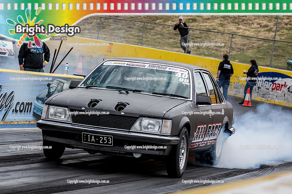 SMDC2 Street Machine Drag Challange 2 Day 1 @ Calder Park FRI 23 Oct 2015 (31754)  IA253 BUBBA ALLRACE