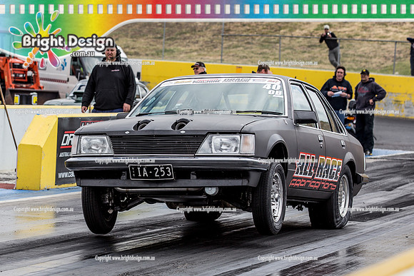SMDC2 Street Machine Drag Challange 2 Day 1 @ Calder Park FRI 23 Oct 2015 (31761)  IA253 BUBBA ALLRACE