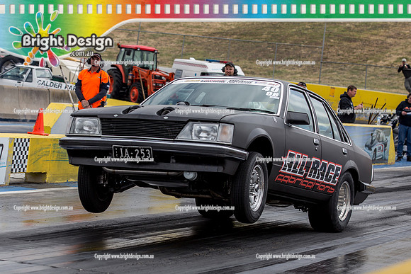 SMDC2 Street Machine Drag Challange 2 Day 1 @ Calder Park FRI 23 Oct 2015 (31763)  IA253 BUBBA ALLRACE