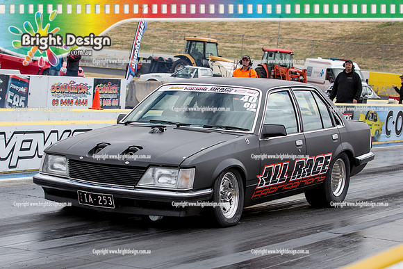 SMDC2 Street Machine Drag Challange 2 Day 1 @ Calder Park FRI 23 Oct 2015 (31765)  IA253 BUBBA ALLRACE