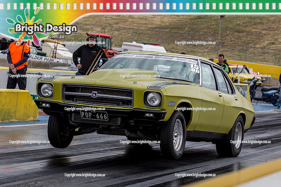 SMDC2 Street Machine Drag Challange 2 Day 1 @ Calder Park FRI 23 Oct 2015 (31793)  POP666 HARRY HAIG