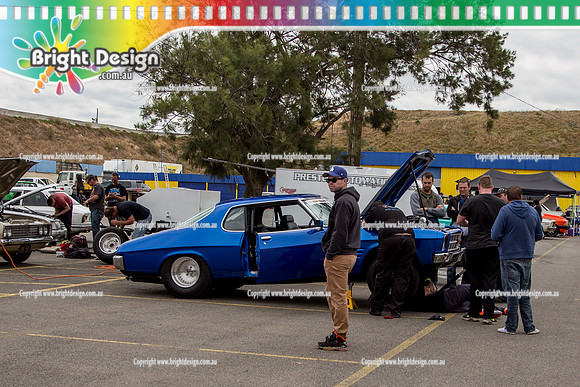 SMDC2 Street Machine Drag Challange 2 Day 1 @ Calder Park FRI 23 Oct 2015 (32401)  AGRO01 CREW PITS