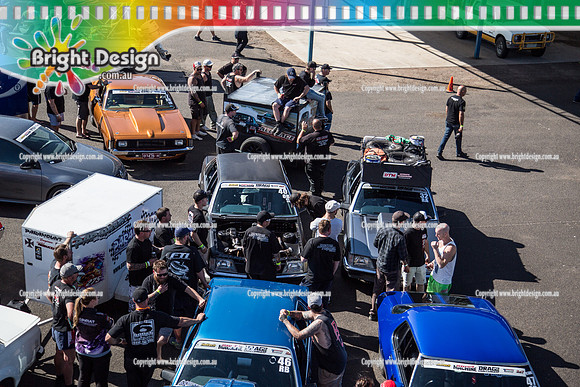 SMDC2 Street Machine Drag Challange 2 Day 5 @ Calder Park Drag Racing Tuesday 27 Oct 2015 (36802)  IA253  ALLRACE EXCTME BUBBA GROUP CREW