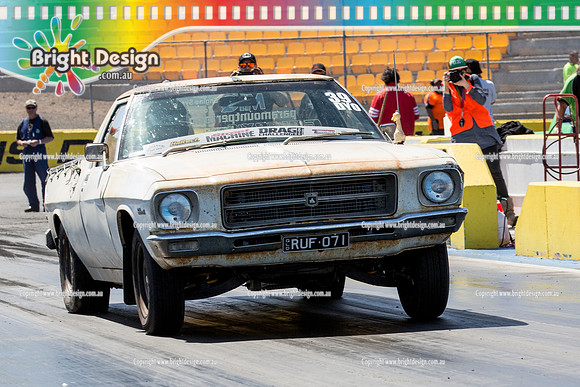 SMDC2 Street Machine Drag Challange 2 Day 5 @ Calder Park Drag Racing Tuesday 27 Oct 2015 (36731)  RUF071  FARM UTE