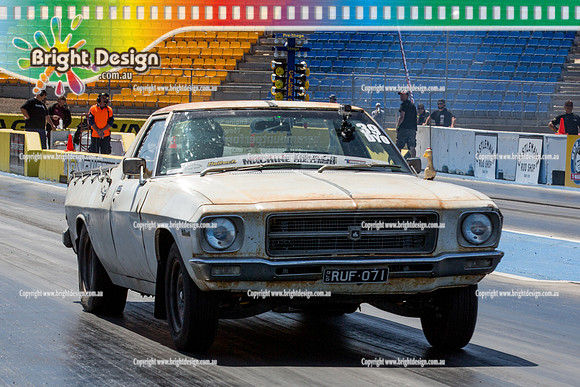 SMDC2 Street Machine Drag Challange 2 Day 5 @ Calder Park Drag Racing Tuesday 27 Oct 2015 (36707)  RUF071 FARM UTE