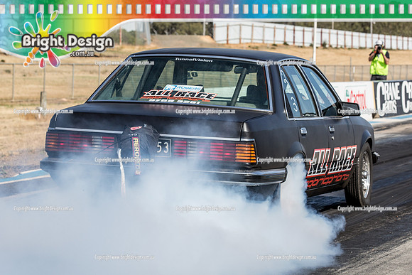 SMDC2 Street Machine Drag Challange 2 Day 4 @ Heathcote Raceway 26 Oct 2015 (2530)  IA253 BUBBA ALLRACE