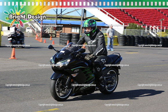 ANDRA Street Outlaws Rnd 2 @ Calder Park  SUN 3 Aug 2014   (19895)  BIKE GREEN  1L9JB