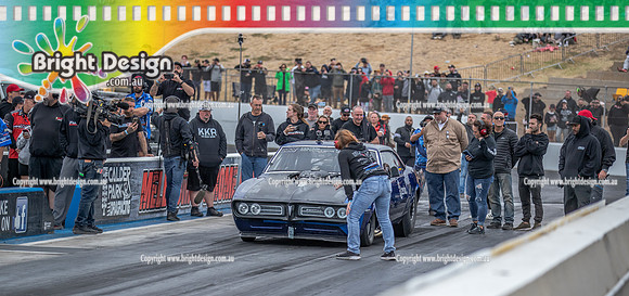 Street Outlaws NPK No Prep Kings vs Australia @ Calder D2 19 March 2023 (148180) 1968 Robin Roberts Racing