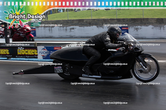 Summit Sportsman Series Rnd 1 Drag Racing 17 Jan 2015 @ Portland  (10110)  BIKE
