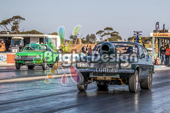 Street Machine Drag Challenge Weekend 3 SMDCW3 March 2022  BDMP1291  PRO369 ALON VELLA  3936 SUB12 CHRIS KAARSBERG 1674