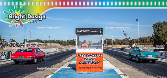 Holden Powered Nationals #4 @ Heathcote Park Raceway Sat 6 April 2019 (18873) SCOTT MCFAYDEN ILX383 DARREN COOKE SVJ437
