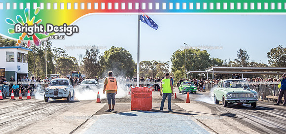 Holden Powered Nationals #4 @ Heathcote Park Raceway Sat 6 April 2019 (19080) PAUL MULACHY BADV6 CHRIS DEGRING TURTLE
