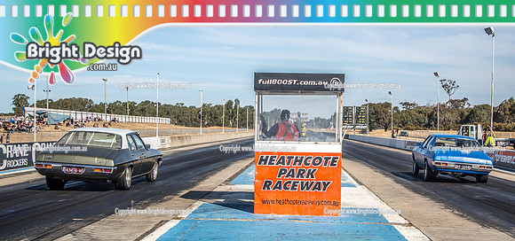 Holden Powered Nationals #4 @ Heathcote Park Raceway Sat 6 April 2019 (19124) GRAHAM CLARKE 63416H MARK BARRETT HQ0008