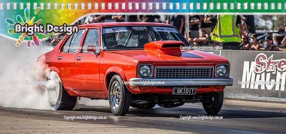 Holden Powered Nationals #4 @ Heathcote Park Raceway Sat 6 April 2019 (19190) SKIDIT JUSTIN ROBINSON Runners up Outlaw Class