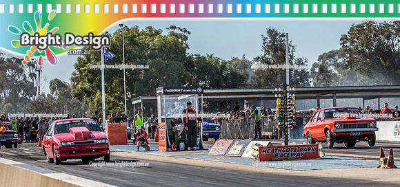 Holden Powered Nationals #4 @ Heathcote Park Raceway Sat 6 April 2019 (19195) BILL WALLACE 5758 GA55ED GFORCE TBC SKIDIT JUSTIN ROBINSON Runners up Outlaw Class