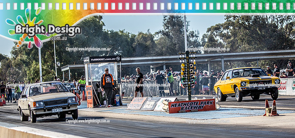Holden Powered Nationals #4 @ Heathcote Park Raceway Sat 6 April 2019 (19213) DAN BARRETT PGQ789 ADRIAN FAVAZZA PRO74