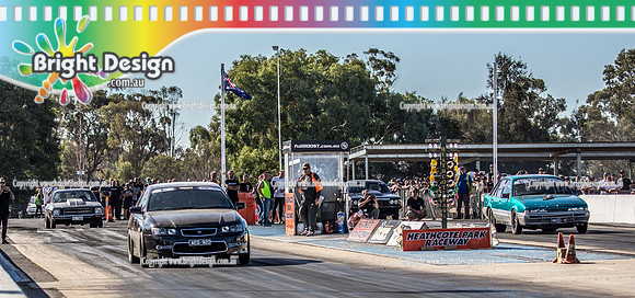 Holden Powered Nationals #4 @ Heathcote Park Raceway Sat 6 April 2019 (19350) LUKE BERTRAM AEO920 BRENDAN CHERRY 98331H