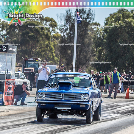 Holden Powered Nationals #4 @ Heathcote Park Raceway Sat 6 April 2019 (18294) 6844 KJP350 HB PETER HERITAGE KEVIN BOWKER