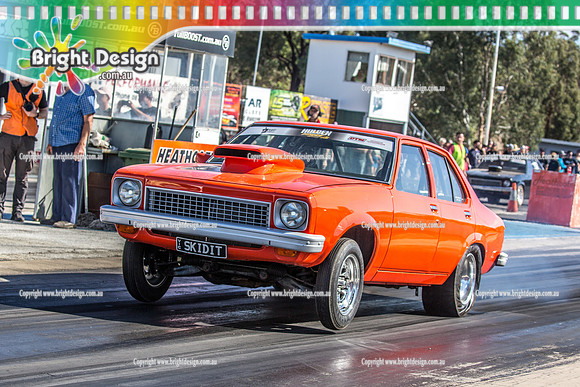 Holden Powered Nationals #4 @ Heathcote Park Raceway Sat 6 April 2019 (17230) SKIDIT JUSTIN ROBINSON Runners up Outlaw Class