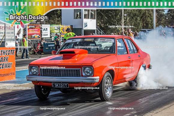 Holden Powered Nationals #4 @ Heathcote Park Raceway Sat 6 April 2019 (17223) SKIDIT JUSTIN ROBINSON Runners up Outlaw Class