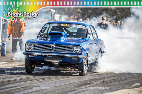 Holden Powered Nationals #4 @ Heathcote Park Raceway Sat 6 April 2019 (17261) 6844 HB KJP350 PETER HERITAGE KEVIN BOWKER