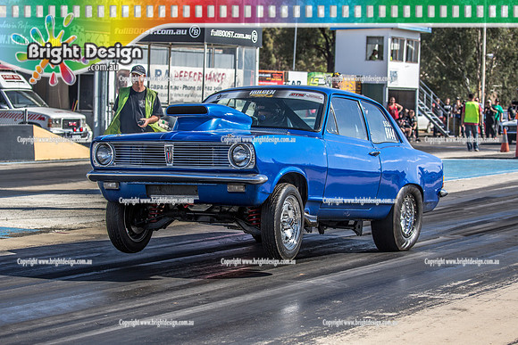 Holden Powered Nationals #4 @ Heathcote Park Raceway Sat 6 April 2019 (17267) 6844 HB KJP350 PETER HERITAGE KEVIN BOWKER