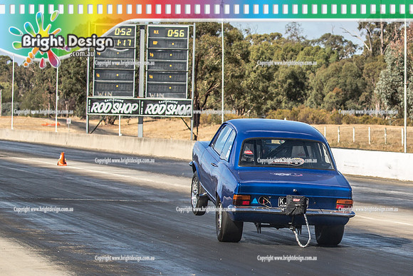 Holden Powered Nationals #4 @ Heathcote Park Raceway Sat 6 April 2019 (17269) 6844 HB KJP350 PETER HERITAGE KEVIN BOWKER