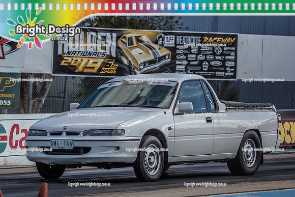 Holden Powered Nationals #4 @ Heathcote Park Raceway Sat 6 April 2019 (17546) ASH CARROLL QML746