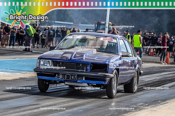 Holden Powered Nationals #4 @ Heathcote Park Raceway Sat 6 April 2019 (17582) JAY JEFFERY BLO247