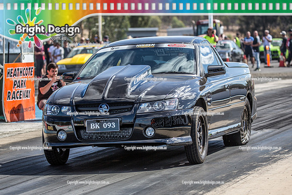 Holden Powered Nationals #4 @ Heathcote Park Raceway Sat 6 April 2019 (17653) BRAD KELLY BK093